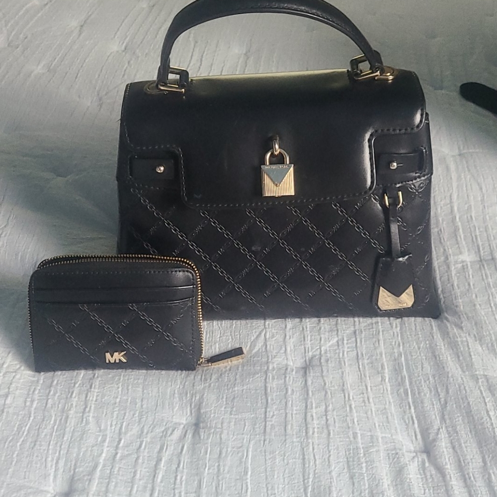 Michael Kors Purse and Wallet Combo